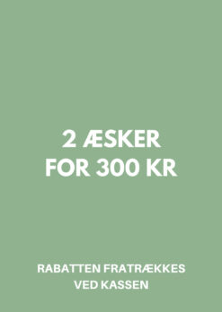 2 æsker for 300 kr
