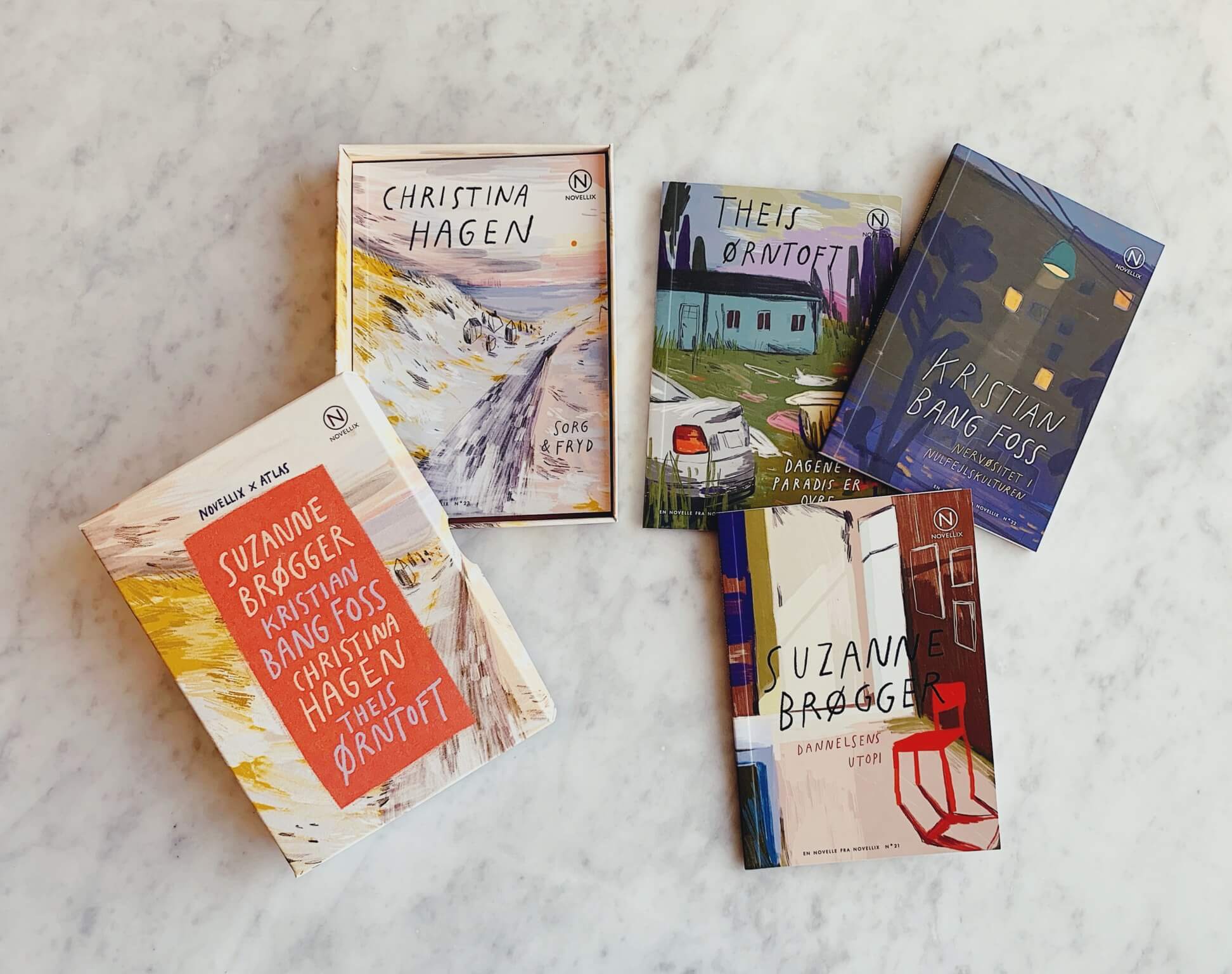 Fire essays af Brøgger, Bang Foss, Hagen & Ørntoft - Billede 3